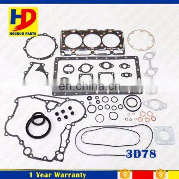 3D78 Forklift Engine Gasket Kit With Cylinder Head Gasket