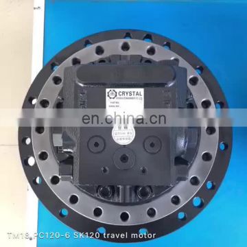 Brand new excavator PC100-6E travel motor 203-60-63110, PC100-6E final drive ,excavator spare parts,