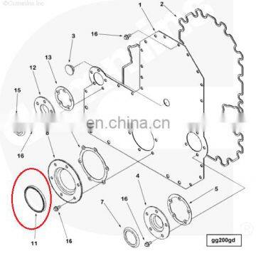 3895023 Cummins Engine ISM QSM11 Front Gear Cover Dust Seal photo-4