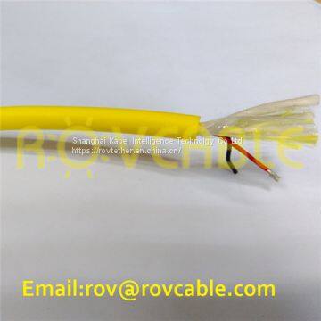 ROV Double Sheathed Neutrally Buoyant Cable with Kevlar Braid