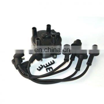 engine Electrical distributor cover with wires for Nissan 5K