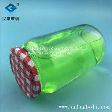 550ml Can Glass Bottle Manufacturer, Glass Pickle Bottle Wholesale