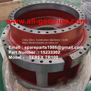 TEREX 15233302 REAR WHEEL HUB TR100 TR70 TR60 TR70 MT4400AC OFF HIGHWAY RIGID DUMP TRUCK MINING HAULER TRANSMISSION