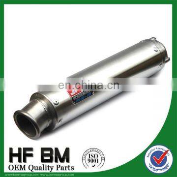 wholesale stainless steel 250cc, 400cc motorcycle exhaust muffler, motorcycle racing exhaust muffler