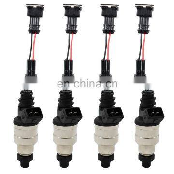 550cc Fuel Injectors For Honda OBD1 OBD2 B16 B18 B20 D15 D16 D18 H22 F22 w/clips*4