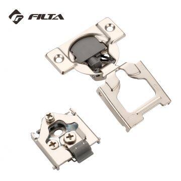 NEW ARRIVAL Filta Furniture Hardware American Market Face Frame 3D Nylon Damper Soft Close Clip On Iron Cabinet Hinge photo-2