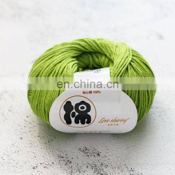 Wuge Soft and Warm Medium Weight Colorful Cotton Yarn 100% for Wholesale photo-3