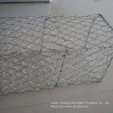 2m x 1m x 1m PVC Coated Gabion Basket/ Galvanized Wire Mesh Gabion Box Price photo-5