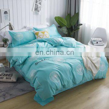 Professional Customize Jersey Knit Aloe Cotton Fabric Soft 4PCS Bed Linen Duvet Cover Pillow Case Bed Sheet Bedding Set photo-3