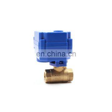 1/2" stainless steel  adc9-24v 1/2 inch electrical dc5v adc85-220v brass motorized ball valve