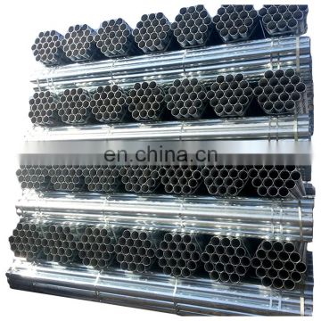 ASTM a53 grade a ERW welded iron steel tube 16 gauge galvanized pipe