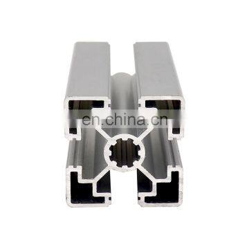 4545 T10 Anodised Aluminum Square Tubing / Oem T Track Aluminum Profile / Aluminium Profile Modular Assembly