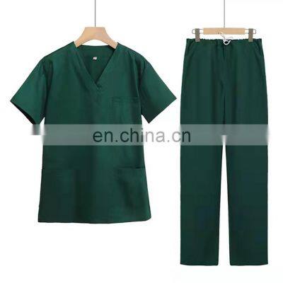 Hospital unisex breathable Cheap Fast dry Medical Scrubs Nurses Uniform Custom Suits sets Clothes