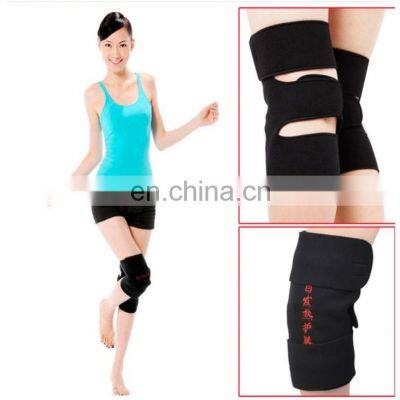 Adjustable tourmaline self heating neoprane knee supports with wholesale price