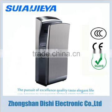 top quality jet air standing high speed hand dryer machine with uv light