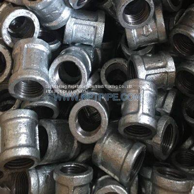 Socket- Banded Hot-dipped Galvanized Malleable Iron Pipe Fittings With BS Thread photo-3