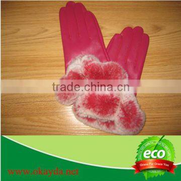 Beautiful Design Genuine Leather glove for women