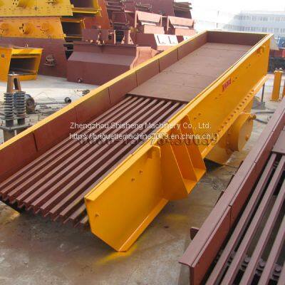 Firm Foundation Vibrating Grizzly Feeder Controlling The Speed