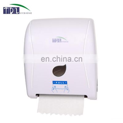 Wholesale Factory Price Newest Plastic Auto Cut Paper Towel Roll Dispenser