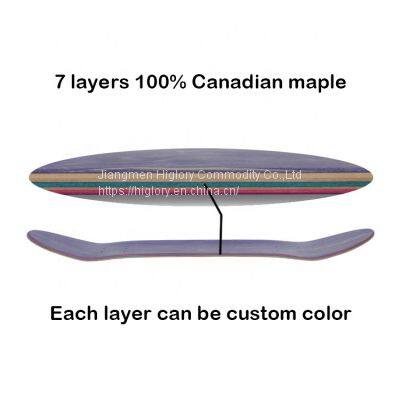 Blank Skateboard Decks Canadian Maple Skateboard Deck Skateboard Deck OEM photo-3