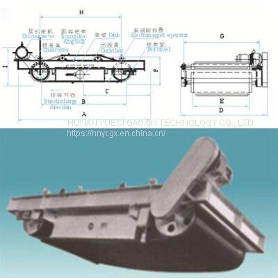 Removing Iron Magnetic Articles Self-unloading Separator MC12 Series