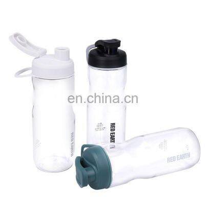 RED EARTH 680ml sport plastic water bottle with straw