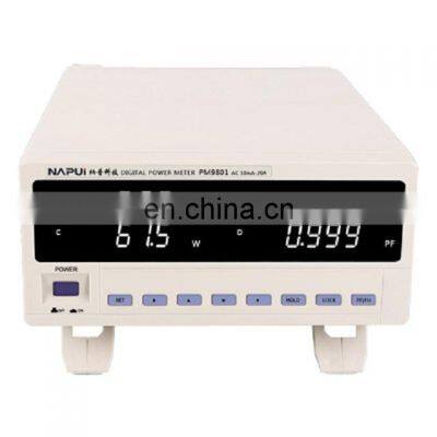 Current, voltage, power, power factor, frequency parameter single phase power meter