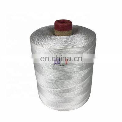 Junchi good quality 800D 160 filament siliconized hollow  Yarn for weather strip