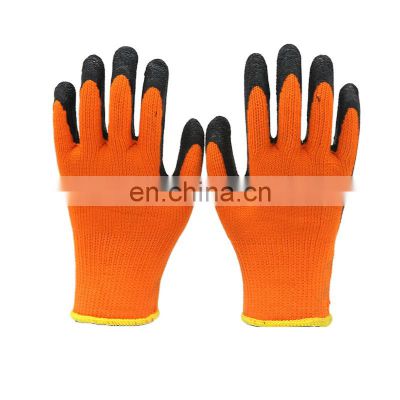 Polar Penguin High Viz Terry Lined Rubber Palm Glove