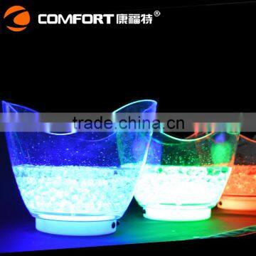 Eco-Friendly Feature Cheap Clear Acrylic Led Beer Bucket photo-3