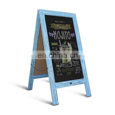 A Frame Restaurant Message Board sidewalk chalkboard sign