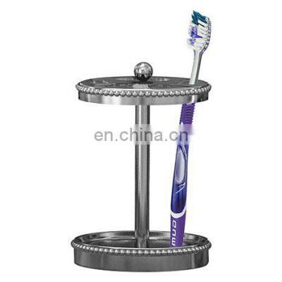 black tooth brush holder