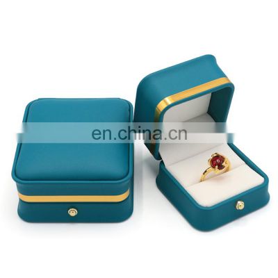 Hot Sale Jewelry Gift Box Rings  Display Portable Travel Case  Box Ring Jewelry Box