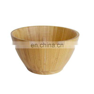 Eco-friendly Handmade Bamboo Salad Food Round Bowl food containers fruit bowls