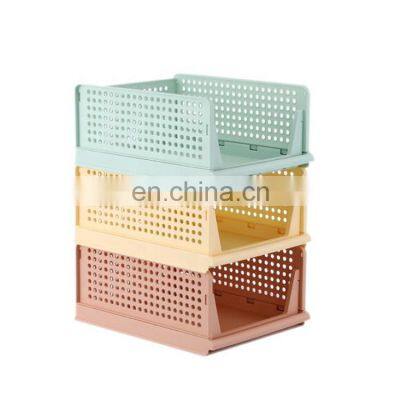 Drawable Design Plastic Clothes Basket Clothes Organizer Closet Organizer Storage Box for Home