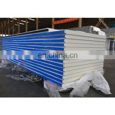 75mm Aluminum Rock Wool Sandwich Panel 1000 Square Meterassembled Prefab Builder Warehouse photo-3