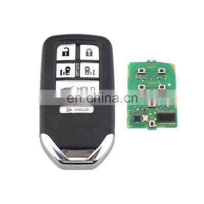 6 Buttons 313.8MHz Smart Keyless Entry KR5V1X Car Remote Key Fob For HONDA Odyssey 2014-2017 Auto Parts