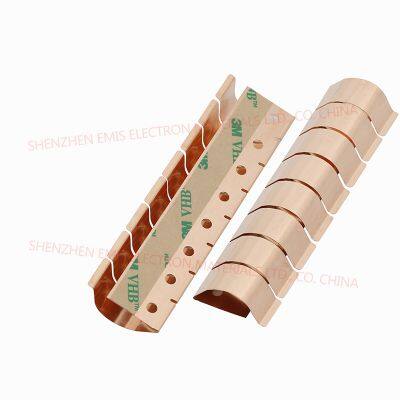 No-Snag Gasket No-Snag BeCu Gasket Foldover BeCu Gasket EMI Spring Imported Materials With Favorable Appearance photo-2