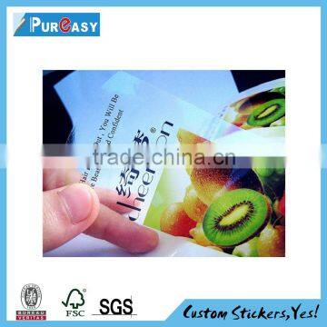 Waterproof Transparent Label