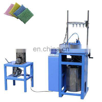 Hot Sales Scouring Pad Making Machine / Kitchen Scouring Pad Machine / Scouring Pad Automatic Machine