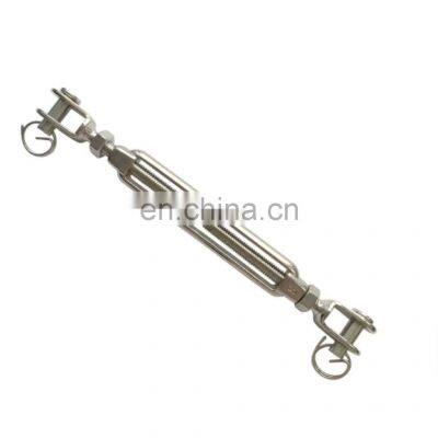 JRSGS Customized High Quality Rigging Hardware 304/316 Stainless Steel Turnbuckle European Type