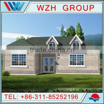 Villa House, Prefab Villa House Luxury Prefabricated Steel Frame Villa