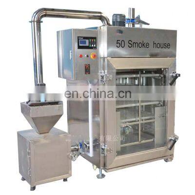 Automatic Stainless steel fish/sausage/meat smoking baking oven