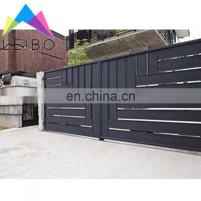 Aluminium Fence System Aluminum Profile Price 2020 New Design Custom Garden Residential Aluminium Gates Fence Profile