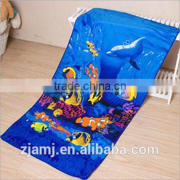 Microfiber printed home towel