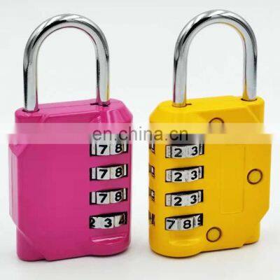 Wholesale Keyless Gym Sport Locker Resettable 4 Digit Password Combination Padlocks photo-3