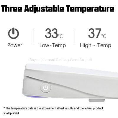 Instant Heated Toilet Seat Smart Toilet Cover Elongated Soft Close With Ipx4 Water Proof Quick Release photo-3