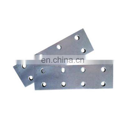 Solid Standard Elevator Guide Rail Fishplate for Passenger Elevator