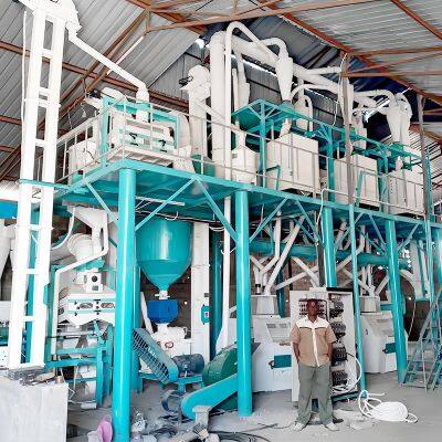 Corn Maize Flour Meal Bran Grits Processing Grinding Milling Machine photo-5