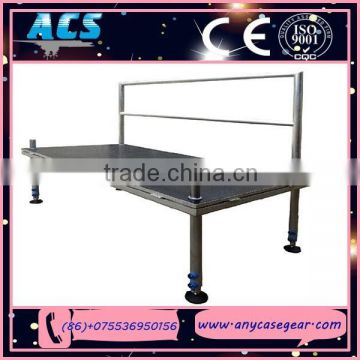 ACS non slip Stage, party stage, Outdoor wedding stage with adjustable legs